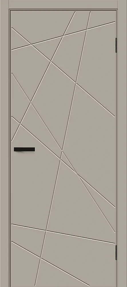 Фото Межкомнатная дверь Граффити-5.Д.П Clay Silk BR6491